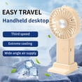 thumbnail image 2 of sruoe Mini Fan Handheld, Mini Hand Fans Electric, Small Fan, Hight Speed USB Silent Charging Handheld Fan, Speed Shift Hand Fan, 2 of 5