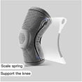 thumbnail image 5 of Wolfrail 2pcs Ultra Knee Elite Knee Compression Sleeve - Professional Knee Brace. Elastic Knee Wraps Patella Stabilizer with Silicone Gel Spring Support. Knee Support Non-slip for Men Women, 5 of 5