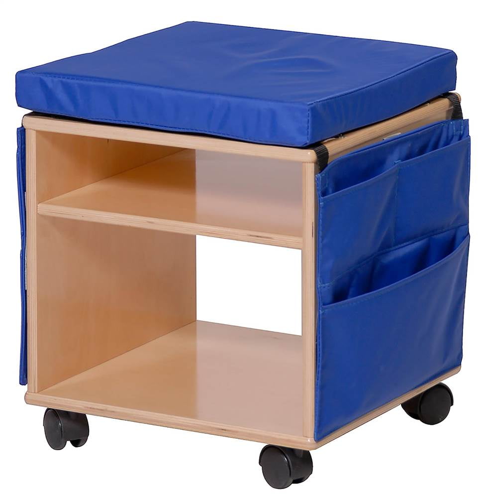 Mobile Classroom Stool with Storage