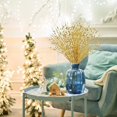thumbnail image 4 of Palillos de Navidad de 17 pulgadas, palitos decorativos con purpurina para árbol de Navidad, palitos para cuentas DIY, adornos de tallo de bayas con purpurina Artificial dorada, 4 of 4