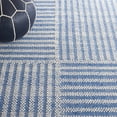 thumbnail image 6 of SAFAVIEH Natura Wayra Striped Runner Rug, Ivory/Blue, 2'3" x 8', 6 of 8