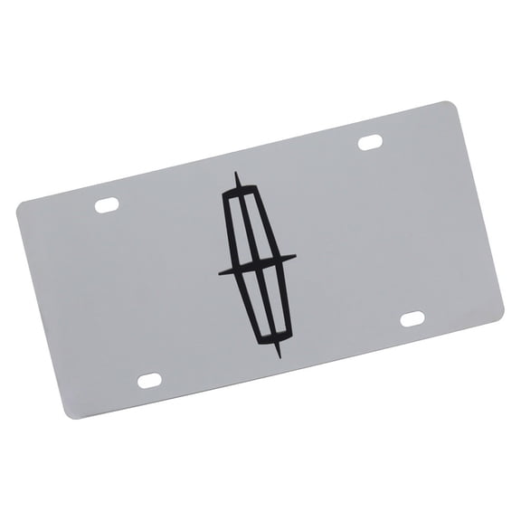 Lincoln Logo License Plate (Chrome)