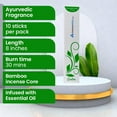 thumbnail image 3 of Costen Incense Sticks 8" - 5 Packs, 10 Sticks Each | Sweet & Woody Aromatic Blend, 3 of 7