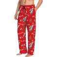 thumbnail image 6 of Vsdgher Christmas Deer 1 Mens Pajama Pants Sleep & Lounge Pants, PJ Pants-Small, 6 of 6