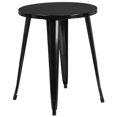 thumbnail image 3 of Bowery Hill 3 Piece 24" Round Metal Patio Bistro Set in Black, 3 of 4