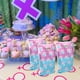 thumbnail image 4 of 50 bolsas de plástico para regalos con temática de revelación de género. Decoraciones para fiestas de revelación de género., 4 of 6
