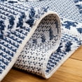 thumbnail image 4 of SAFAVIEH Augustine Reannon Geometric Runner Rug, Navy/Ivory, 2' x 9', 4 of 8