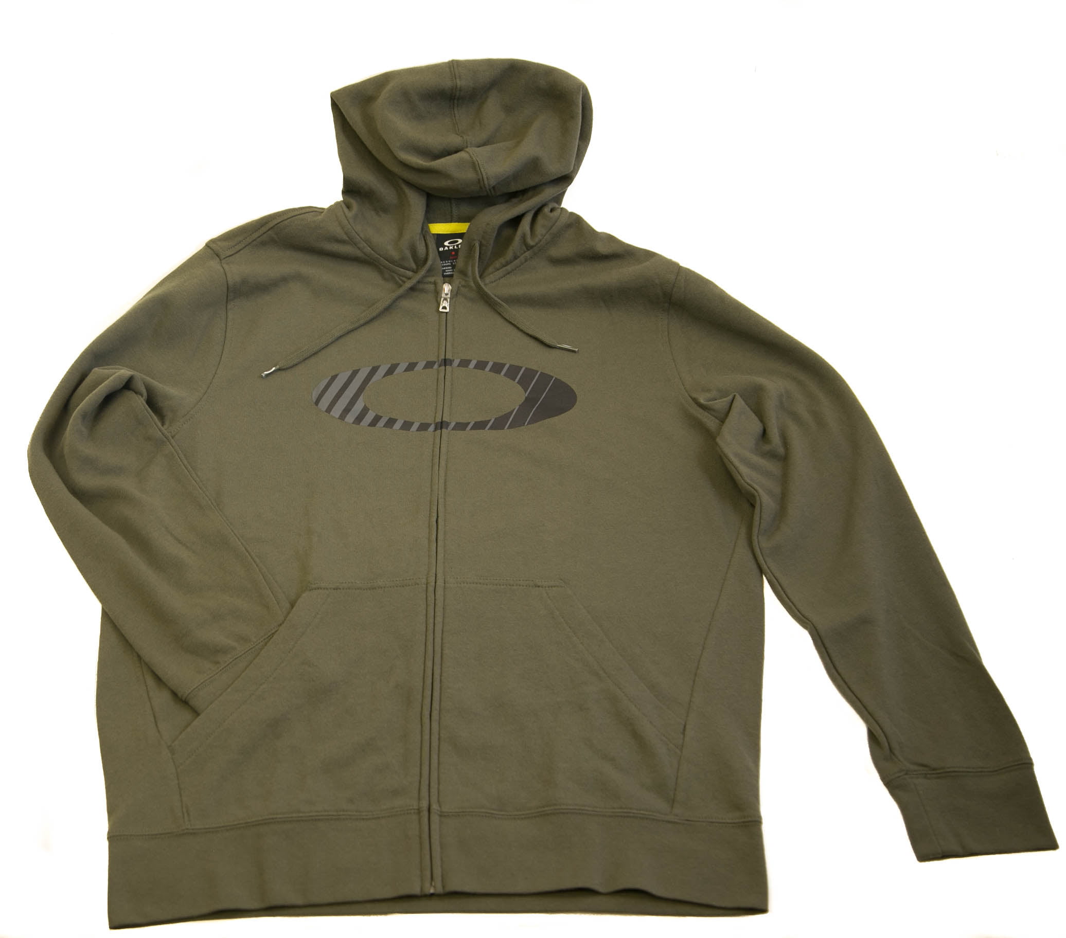Oakley Mens Zip-Up Jacket Molecular Hoodie Hooded Sweatshirt 