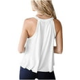 thumbnail image 5 of USSUMA Camisole Tops for Women Womens Tops Dressy Casual Womens Knit Racerback Tank Tops V Neck Sleeveless Shirts Summer Casual Vest Online Shopping Womens Tops, 5 of 6