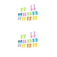thumbnail image 1 of Advancent 10pcs Animal Fruit Fork Cartoon Children Kitchen Snack Bento Sandwich Pick Table Decor Desserts Tableware Toothpick Como se muestra 2Conjunto, 1 of 6