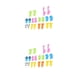 thumbnail image 2 of Ounissouiy 10pcs Animal Fruit Fork Cartoon Children Pick Sandwich Tableware Cocktail Dessert Toddler Dining Toothpick Household Como se muestra 2Conjunto, 2 of 6