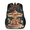 Black, variant on Jiaoprinted Adult Jungle Giraffe Backpack, Casual Daypack with Adjustable Shoulder Straps, Wild Animals Laptop Backpack for Work Travel Outdoor