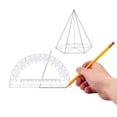 thumbnail image 4 of 6Inch Protractors 180 Degrees Math Protractors Measuring Tool for Student, 4 of 8