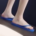 thumbnail image 3 of CHENge Women’s Basic Solid Color Flip Flops, Non-Slip Grid Texture Thong Sandals, Lightweight Summer Beach Slippers for Daily Wear, 3 of 5