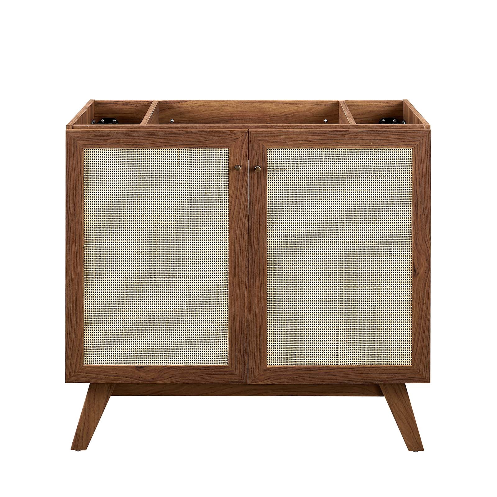 Modway Soma 36” Bathroom Vanity in Walnut White