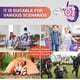 thumbnail image 4 of Walkie-talkie recargable para niños, radio bidireccional con linterna, intercomunicador para juegos al aire libre, juego y regalos para niños y niñas., 4 of 5