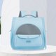 thumbnail image 4 of Mochila para gatos Transportador de mascotas de malla transpirable Correas de hombro dobles para uso en exteriores, 4 of 6