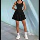 thumbnail image 5 of Falda Plisada para Yoga, Correr, Fitness, Tenis, Color Negro, Talla M, 5 of 7