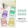 thumbnail image 3 of STRANDCHIC 10 Pcs Support de Téléphone Fantaisie en Forme de Chaise Vert Design Simple pour Accessoires de Bureau, 3 of 8