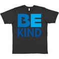 thumbnail image 3 of Inktastic Be Kind Logo in Blue T-Shirt, 3 of 5