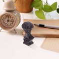 thumbnail image 3 of Estatua romana de David Figura de David Figura griega de resina para escritorio Estatua griega de mesa, 3 of 6