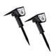 thumbnail image 4 of Bearachild 10W 900lm 120 grados girado jardín luz solar energía paisaje luz IP55 impermeable al aire libre patio lámpara Iluminación y accesorios TYPE2 Paquete de 2 luces blancas Bearachild HA005599-04B, 4 of 6