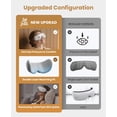 thumbnail image 6 of Bob and Brad Eye Massager EyeOasis 2 Heated Eye Mask for Migraines with Music, Smart Migraine Massager Warm Compress for Migraines, Dry Eyes, and Eye Strain Relief, 6 of 10