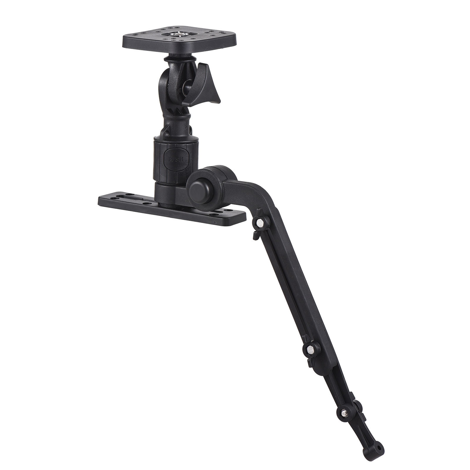Kayak support,Adjustable Pole Arm With Boat Arm Fish Plate Pole Universal Diameter Plate Set Boat With Pole Marine Boat Pontoon Canoe Universal Diameter Of Marine Boat Pontoon Mount Plate