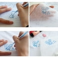 32 Sheets Manual DIY Embroidery Transfer Paper Pattern Tracing Copy
