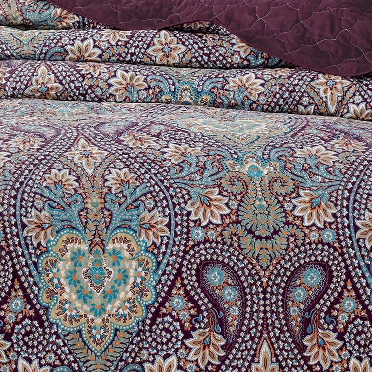 Hometrends Saffron Quilt Set