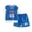 Blue, variant on Odeerbi Toddler Kids Boys Girls Basketball Uniform Athletic Sets Number Fake Two-Piece T-Shirt Shorts Lightweight Sportswear for 1-12 Years