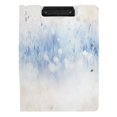 thumbnail image 2 of A4 Double Clip File Folder 18.9x12.6in Clipboards Foldable Binder Holds 80 Sheets Project Folder for Office, Home Light Blue Grass, 2 of 9