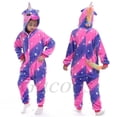 thumbnail image 1 of Monos con capucha de una pieza para niños, Onesies de invierno, pijamas cálidos de lana para niños, ropa de dormir para niños, Halloween, Navidad, Cosplay, 1 of 4