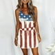 thumbnail image 2 of Vestido ajustado sin mangas de color sólido con cuello en V cómodo informal a la moda para mujer Pompotops ghjkhdj8081, 2 of 6