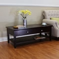 thumbnail image 5 of DonnieAnn Ferndale Two-drawer Dark Cherry Coffee Table, 5 of 5