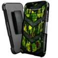 thumbnail image 1 of DALUX Hybrid Kickstand Holster Phone Case Compatible with Iphone SE (2020) / Iphone 8 / 7 / 6 - Green Camo Badge, 1 of 1