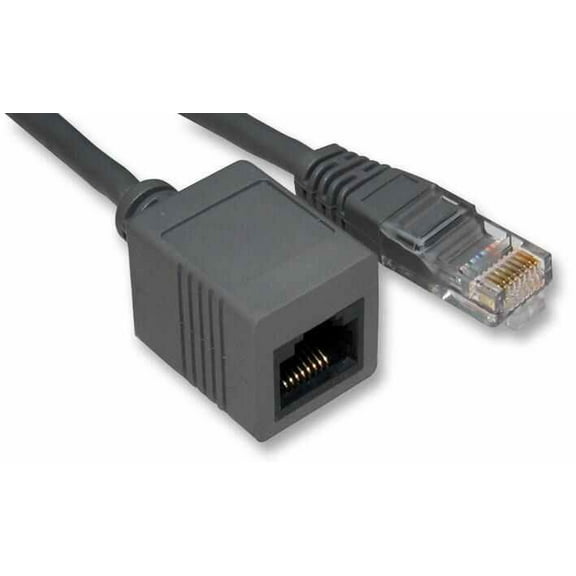 PRO SIGNAL - RJ45 Male to Female Cat5e UTP Extension Lead, 8m Grey