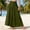 Army Green, variant on Maxi Skirts for Women Ruffle Hem A Line Long Skirts Elastic Waist Elegant Tiered Layer Boho Long Dress