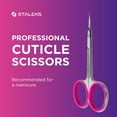 thumbnail image 4 of Tijeras para cutículas STALEKS PRO Smart 40 tipo 3 SS-41/3 de acero inoxidable, 4 of 7