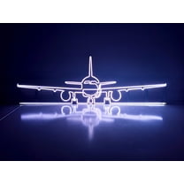Ancfun Airplane Neon Sign | One Line Art | LED Neon Signs | Home Decor | Wall Art