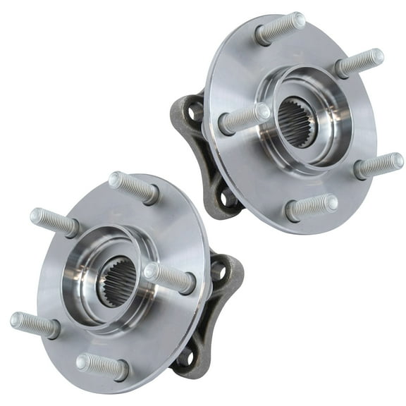 TRQ Front Wheel Bearing & Hub Assembly LH RH Pair for Mazda 3 CX-3 New BHA52121