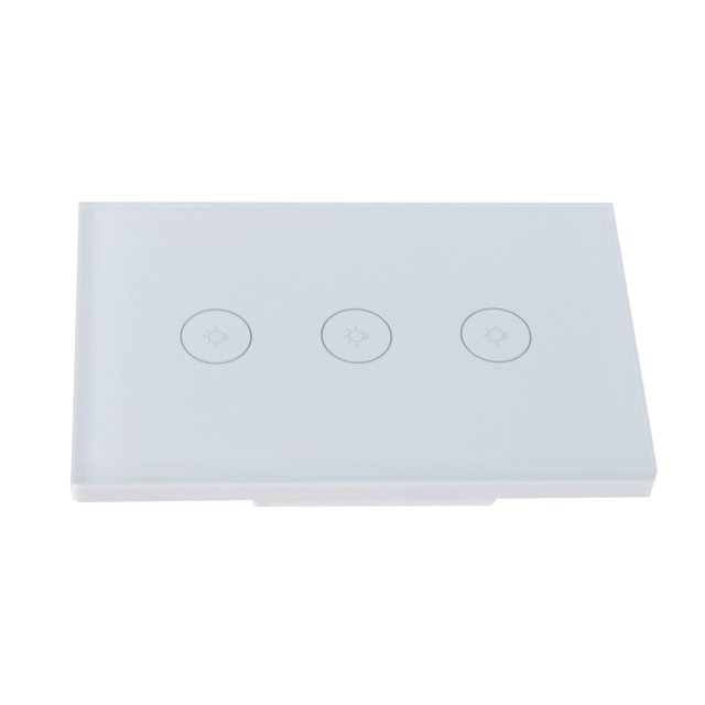 Kozecal Multi Control Light Switch, Touchable Wireless Hands-free Voice Control Smart Light Switch For Apartment For House For Office Building