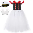 thumbnail image 2 of Vestido de tutú de marinero azul marino para niñas, disfraz de princesa de tul elegante, ropa de fiesta de carnaval de Halloween para niños, vestido de cosplay, 2 of 5