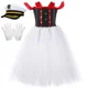 thumbnail image 2 of Vestido de tutú de marinero azul marino para niñas, disfraz de princesa de tul elegante, ropa de fiesta de carnaval de Halloween para niños, vestido de cosplay, 2 of 5