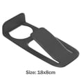 thumbnail image 3 of Tope De Puerta Tope de puerta con resorte, tope de puerta para el hogar, Protector de pared, soporte de cuña para puerta (negro), 3 of 3