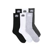 Ecko Unltd. Mens Half Cushion Crew Athletic Socks 6-Pack (Assorted)