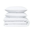thumbnail image 1 of EnvioHome 100% Polyester Twin Size Comforter Set Soft Lightweight 3 Piece Microfiber Reversible Comforter set - White, 1 of 5