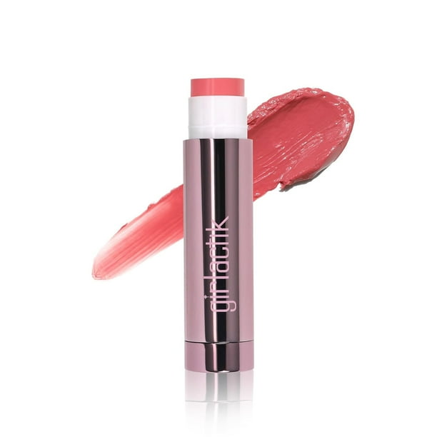 Bálsamo labial Girlactik Jello Gloss - Cuidado labial original con vitamina E, aloe vera, aguacate y aceite de semilla de albaricoque para bálsamo labial hidratante con brillo suave 4,5 g / 0,15 oz (B