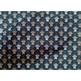 thumbnail image 5 of oneOone Cotton Cambric Navy Blue Fabric Block Sewing Material Print Fabric By The Yard 42 Inch Wide-AS, 5 of 5