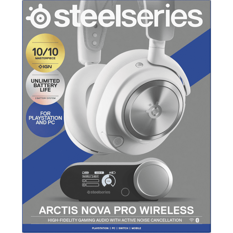 SteelSeries Arctis Nova Pro Wireless Multi-System Gaming Headset